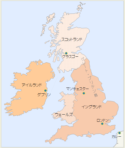 イギリス全図