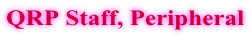 QRP Staff, Peripheral
