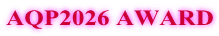 AQP2026 AWARD