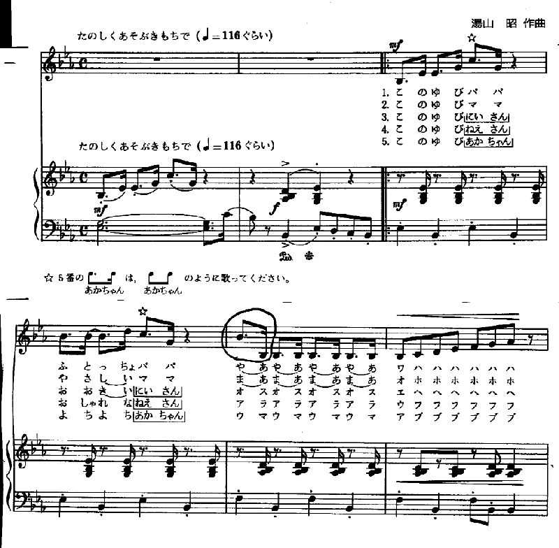 なっとく童謡 唱歌 湯山昭の童謡 あめふりくまのこ おはながわらった おはなしゆびさん げんこつ山のたぬきさん 池田小百合