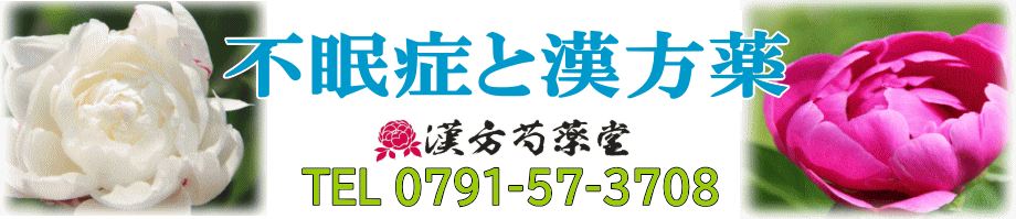 不眠症と漢方薬【漢方芍薬堂】上郡町