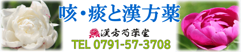 咳・痰と漢方薬　【漢方芍薬堂】上郡町