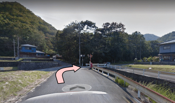 上郡　漢方芍薬堂　進入路5