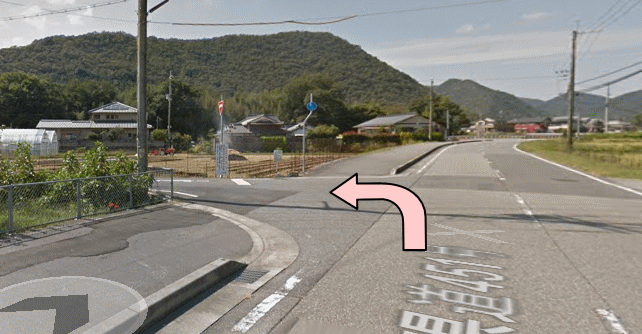 上郡　漢方芍薬堂　進入路