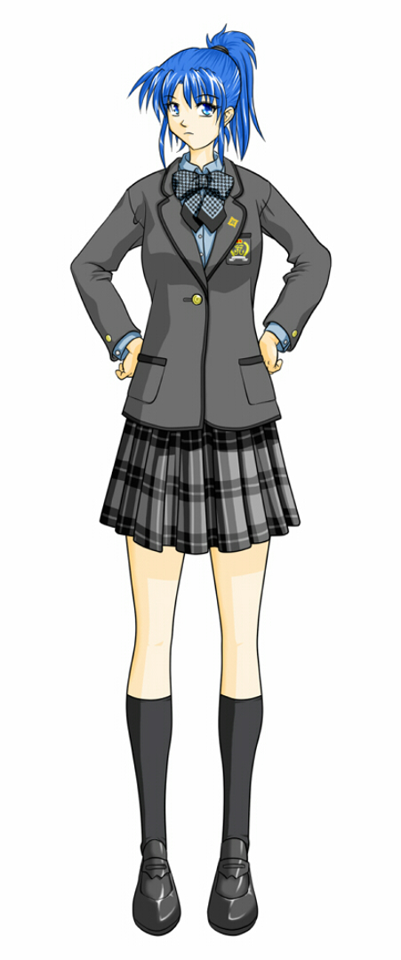 安部学園高等学校冬制服 安部学園高等学校冬制服