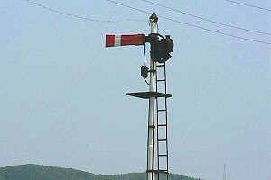 腕木式信号機
