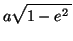 $a\kon{1-e^2}$