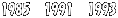 1985  1991  1993