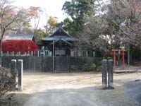 金山神社から10区公民館へ戻る