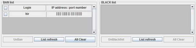 TMSL - BAN BLACK list