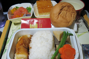キャセイの機内食