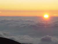 マウナケアの夕日